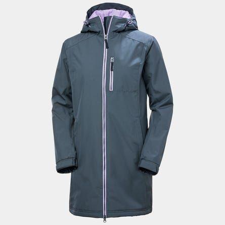 Helly hansen women's long belfast shell jacket online