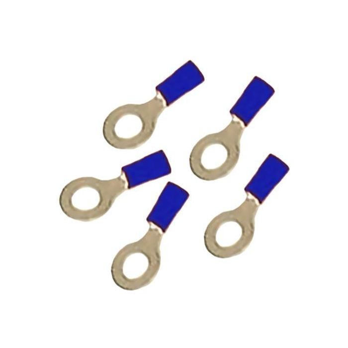 Holt Blue Crimp Term 8mm Ring - Q730