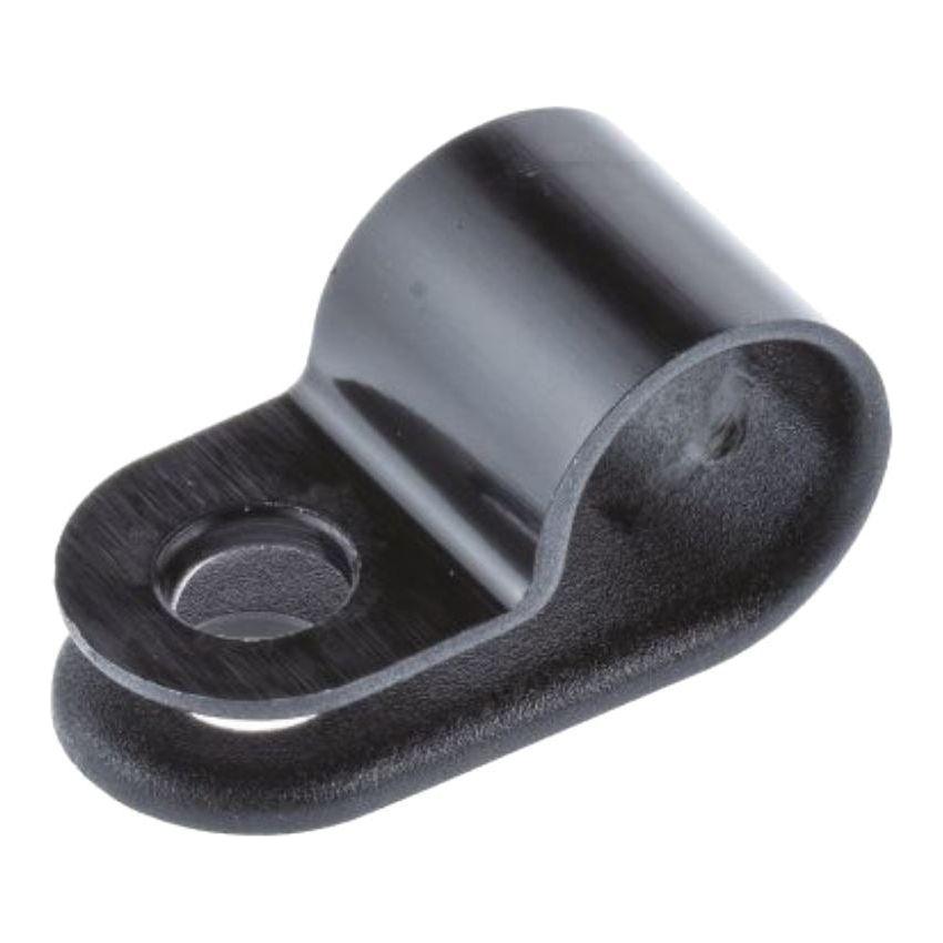 Holt P Clips Black Nylon 5mm - Q808