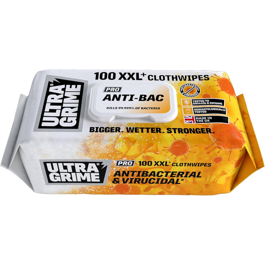 UltraGrime Pro: Anti-Bac 100XXL Clothwipes