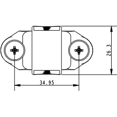 Allen Stanchion Blocks and Fairleads for Reefing Lines