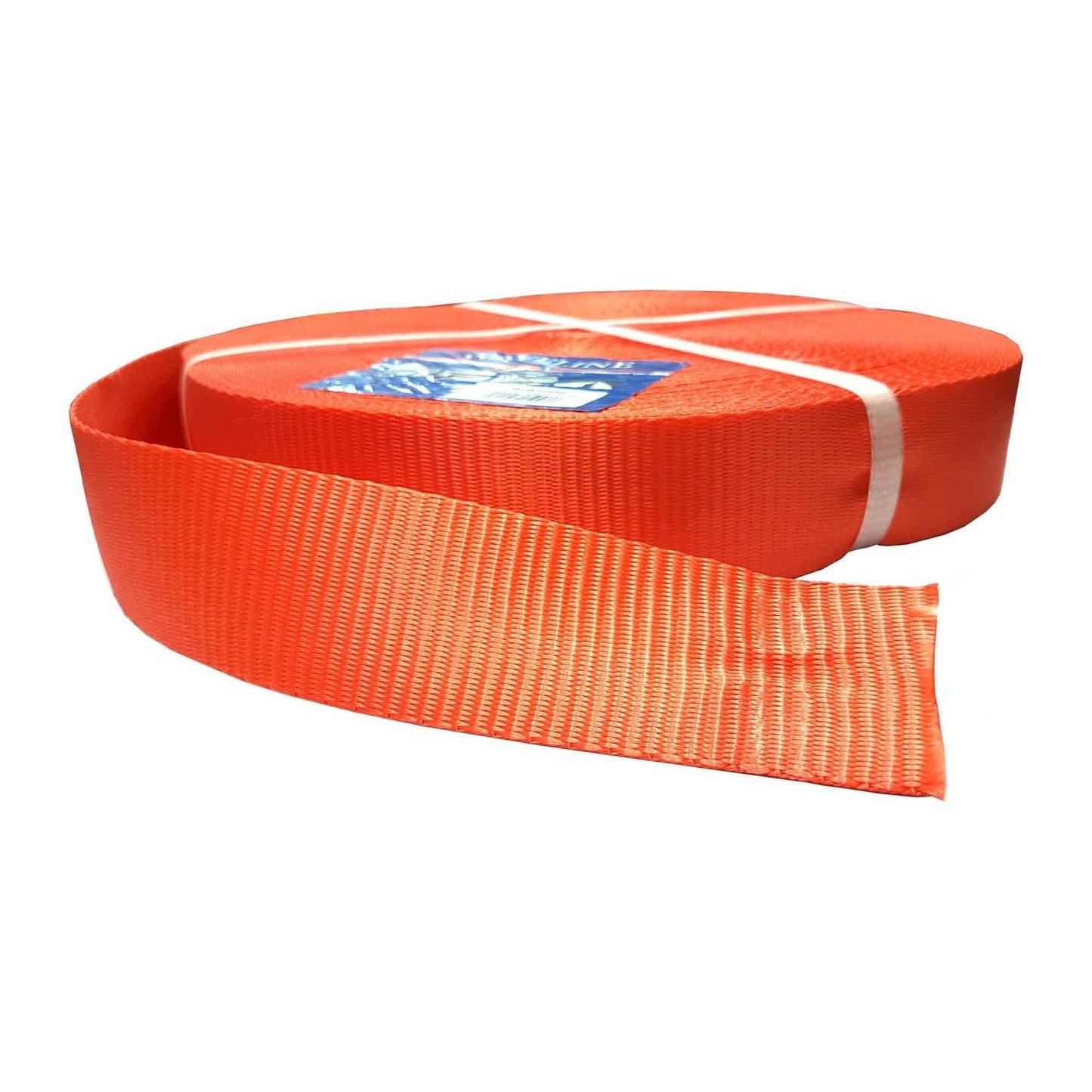 Toe Strap Webbing Waveline Red/Orange or Blue