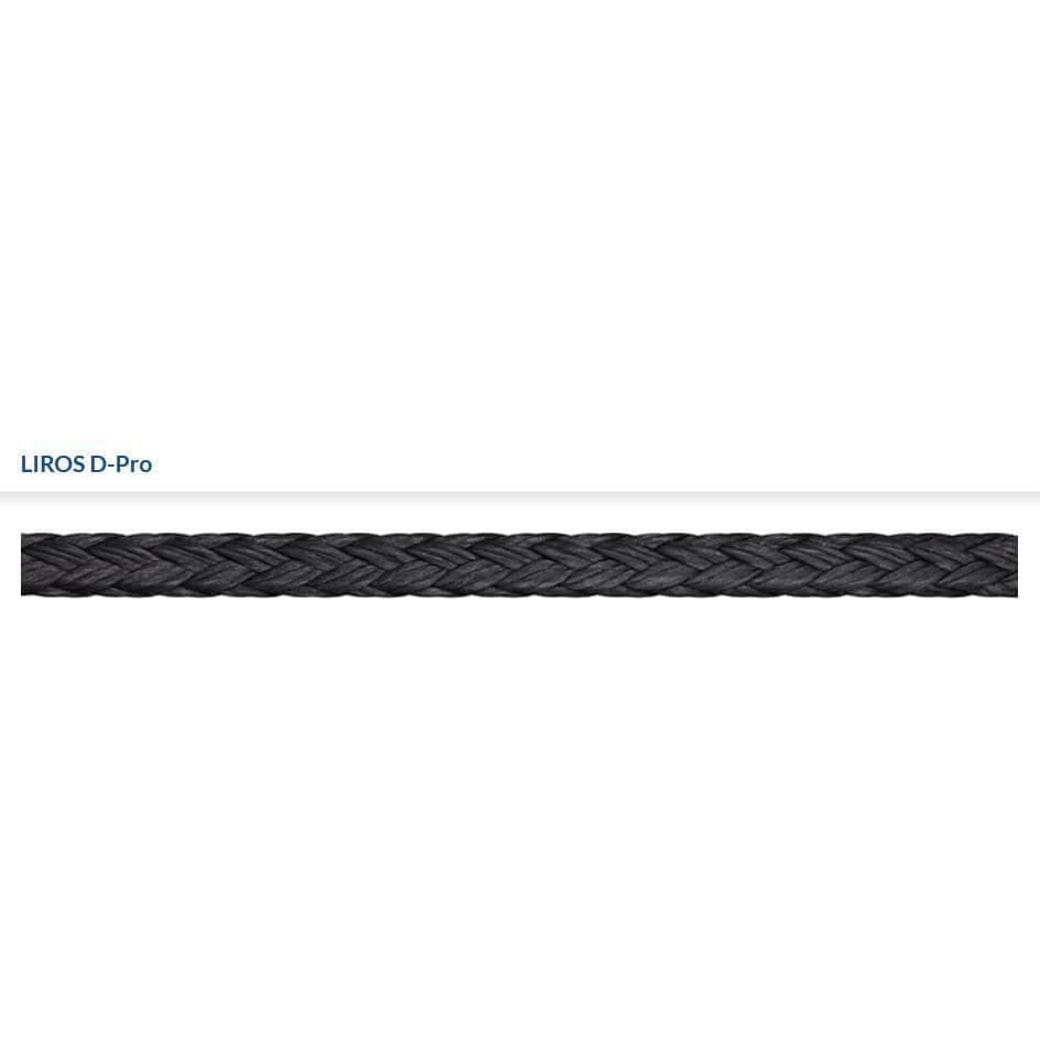 Liros Coated Dyneema SK78 Kicker Rope 12-plait Hollow for Easy Splicing