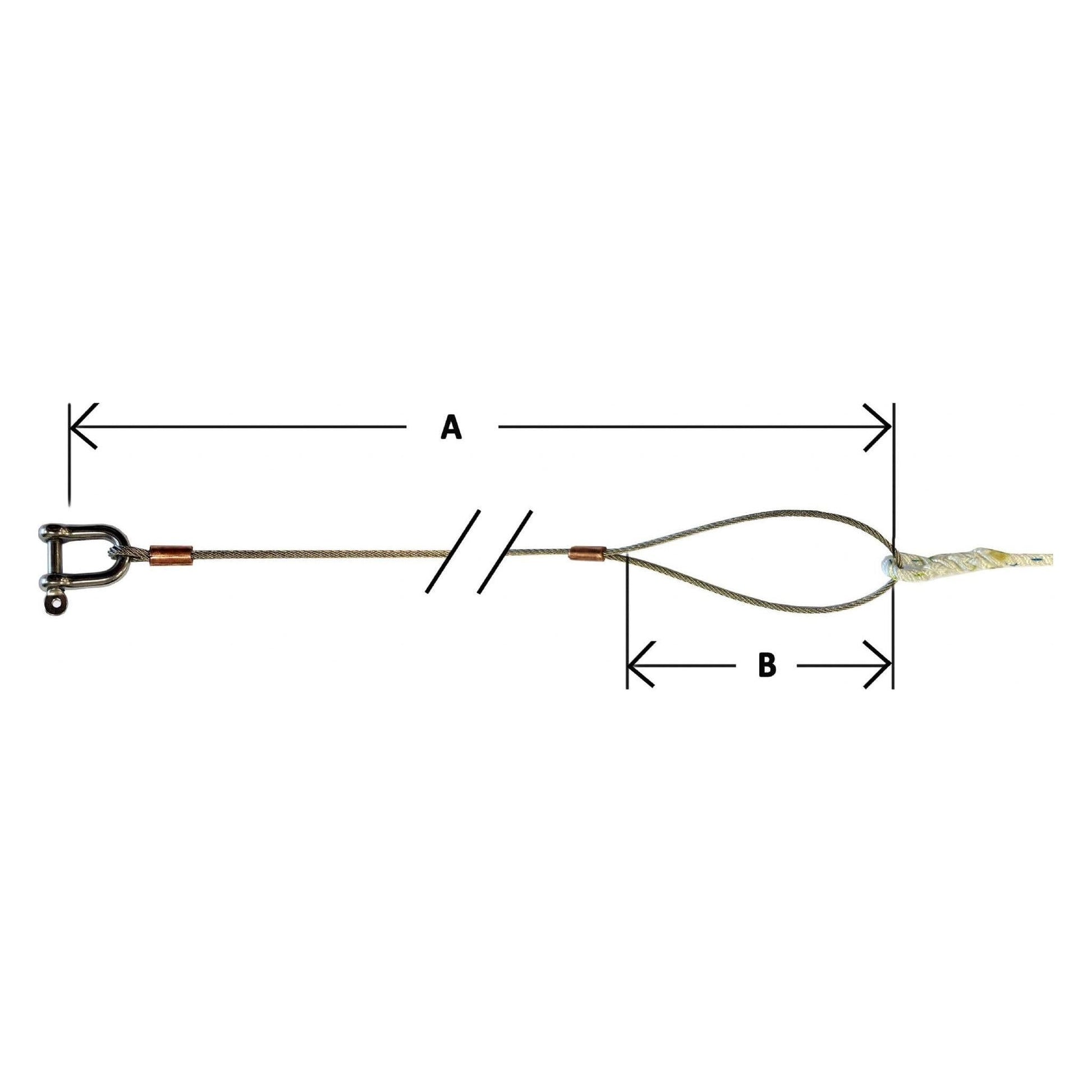 420 Dinghy Halyards Main and Jib