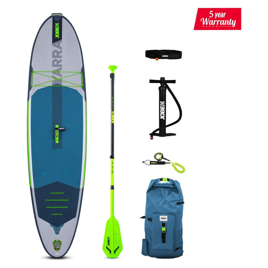 Jobe Yarra 10.6 Inflatable Paddle Board Package Steel Blue