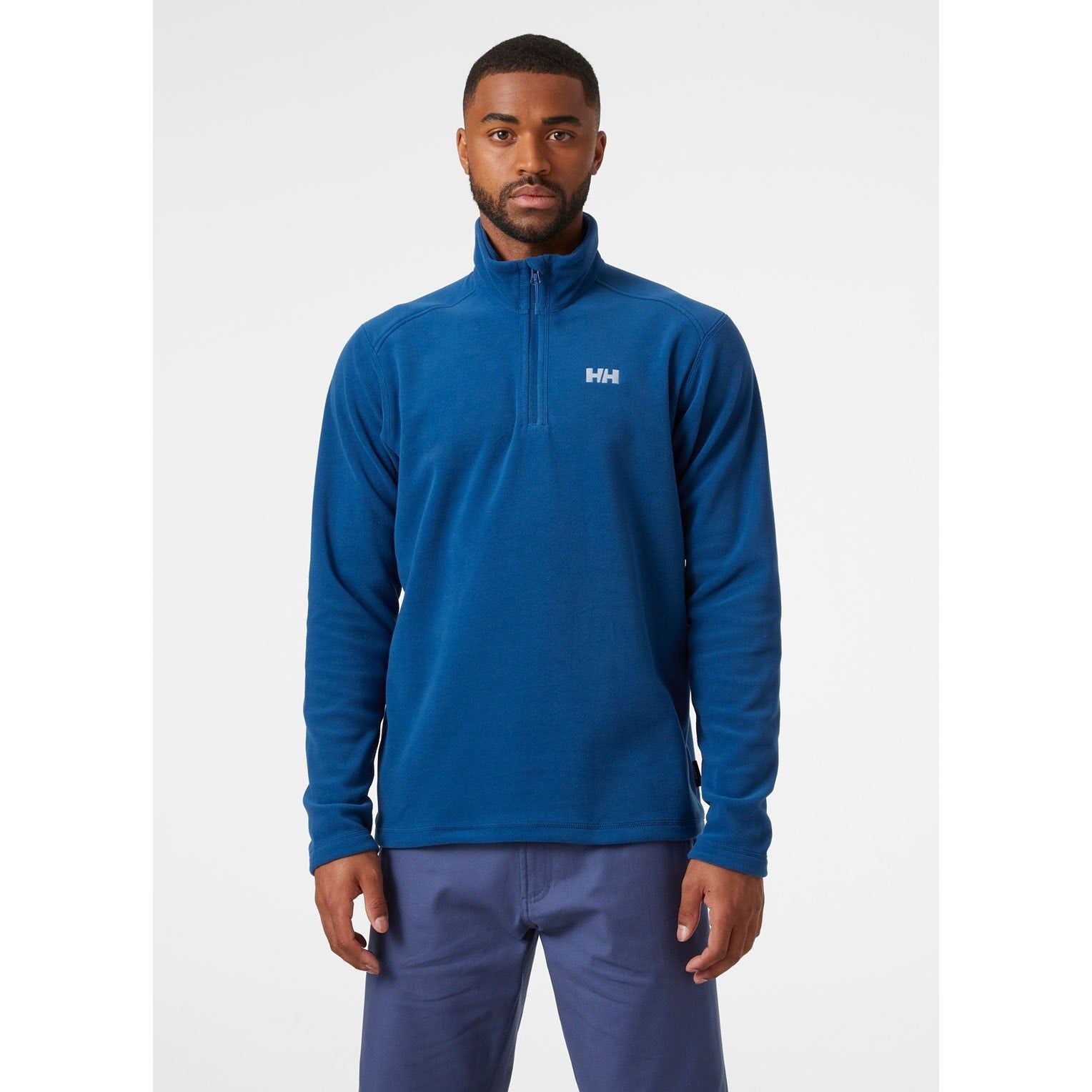 Helly Hansen Daybreaker Half Zip Fleece Pullover Deep Fjord