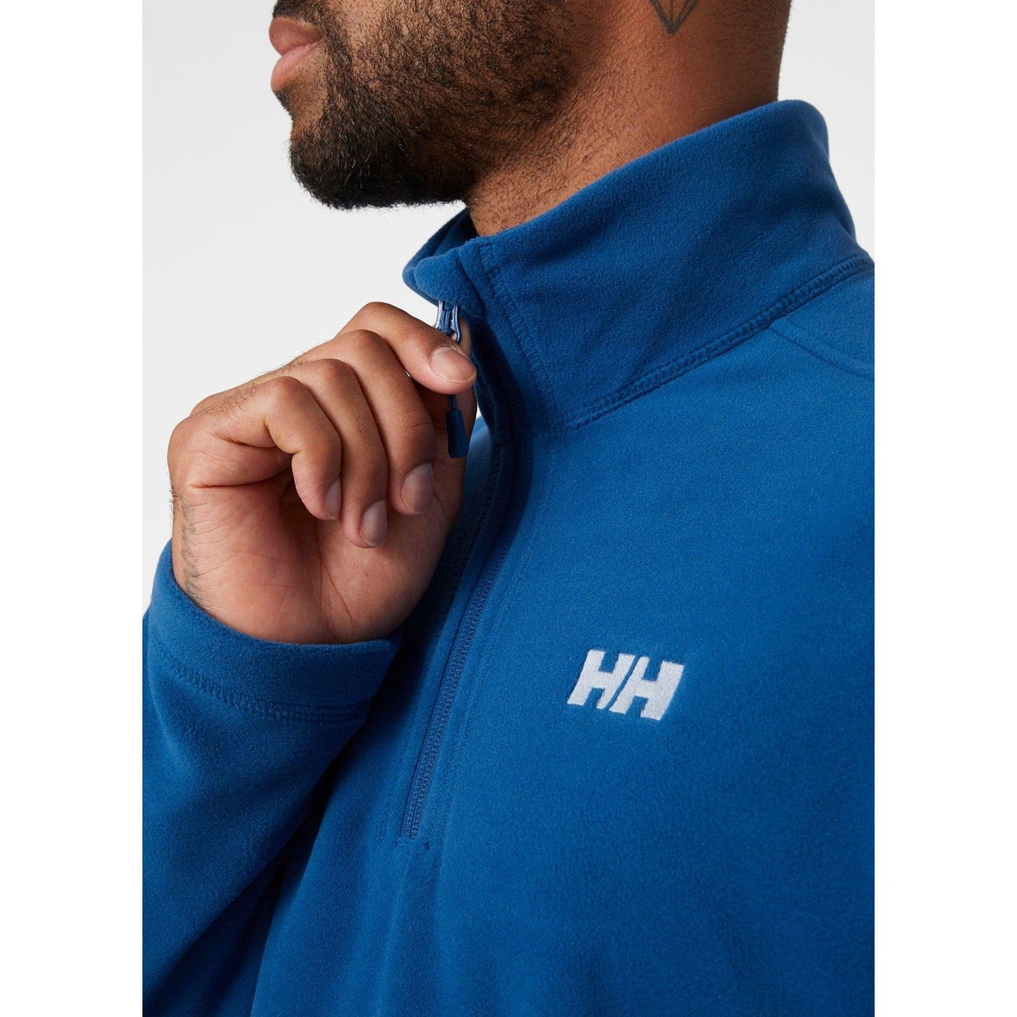 Helly Hansen Daybreaker Half Zip Fleece Pullover Deep Fjord