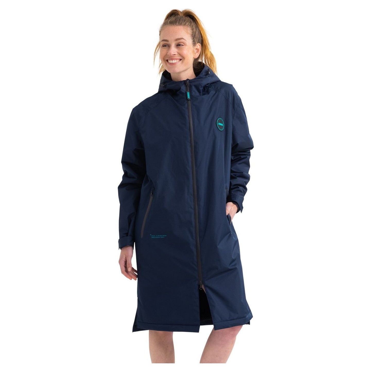 Jobe Reva Coat Changing Robe Aqua Robe