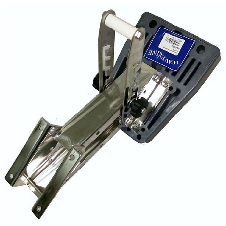 Waveline Outboard Bracket up to 30kg Engine Stainless with PVC Pad