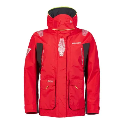 Musto Women's BR2 Offshore Jacket 2.0 True Red