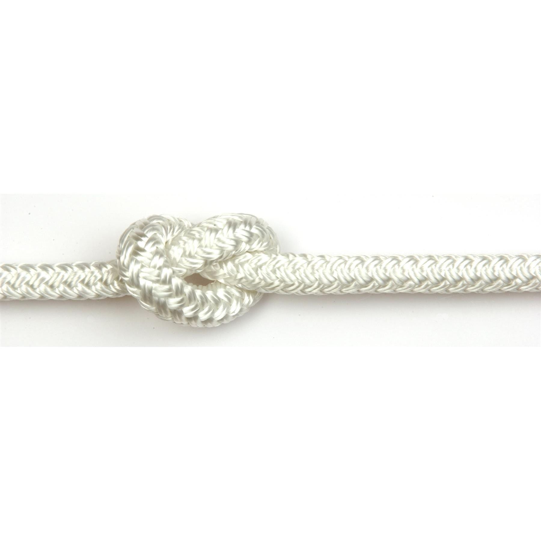 Kingfisher Braid on Braid Polyester Rope White Fleck 12mm