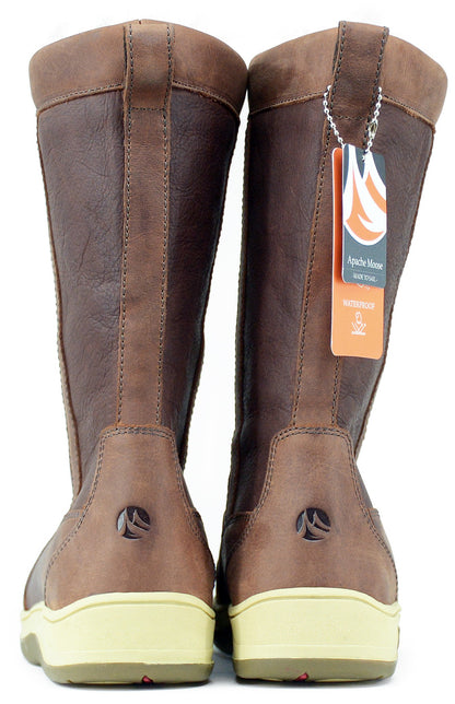 Apache Moose Stornoway Leather Boot Brown