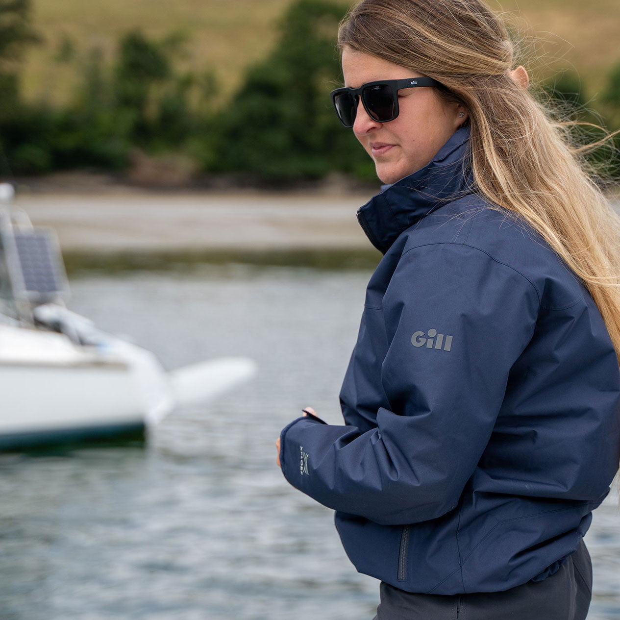 Gill Women's Pilot Jacket Navy