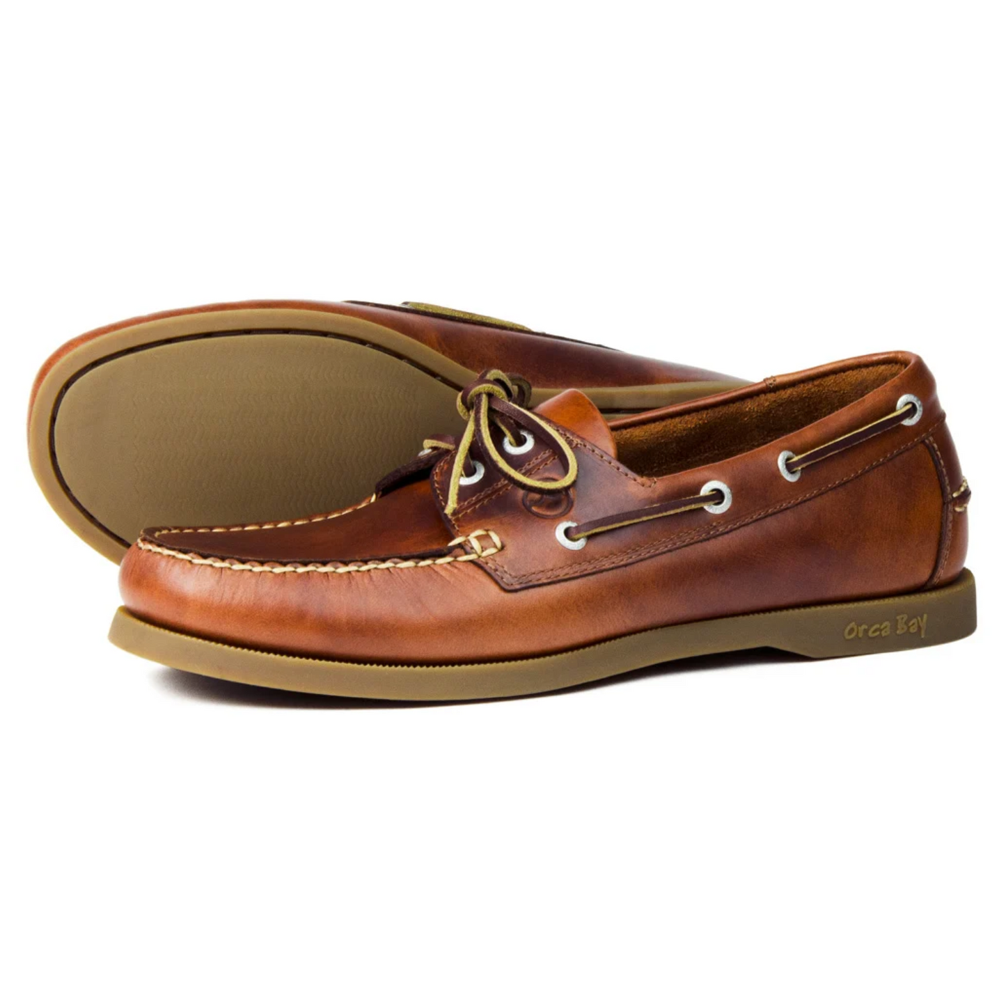 Orca Bay Mens Creek Saddle Deck Shoes