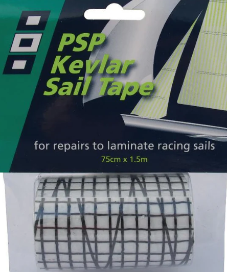 PSP Marine Kevlar Sail Repair Tape 1.5m x 75mm