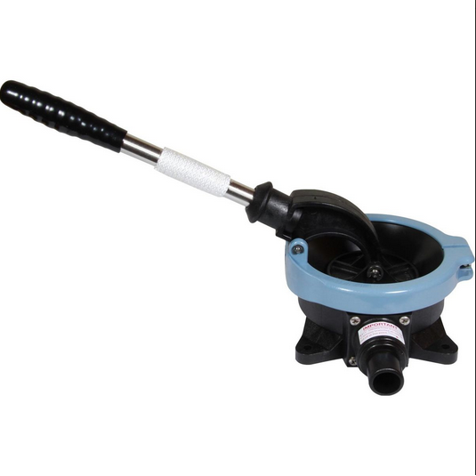 Whale Gusher Urchin Manual Bilge Pump BP9021 On Deck with Removable Handle