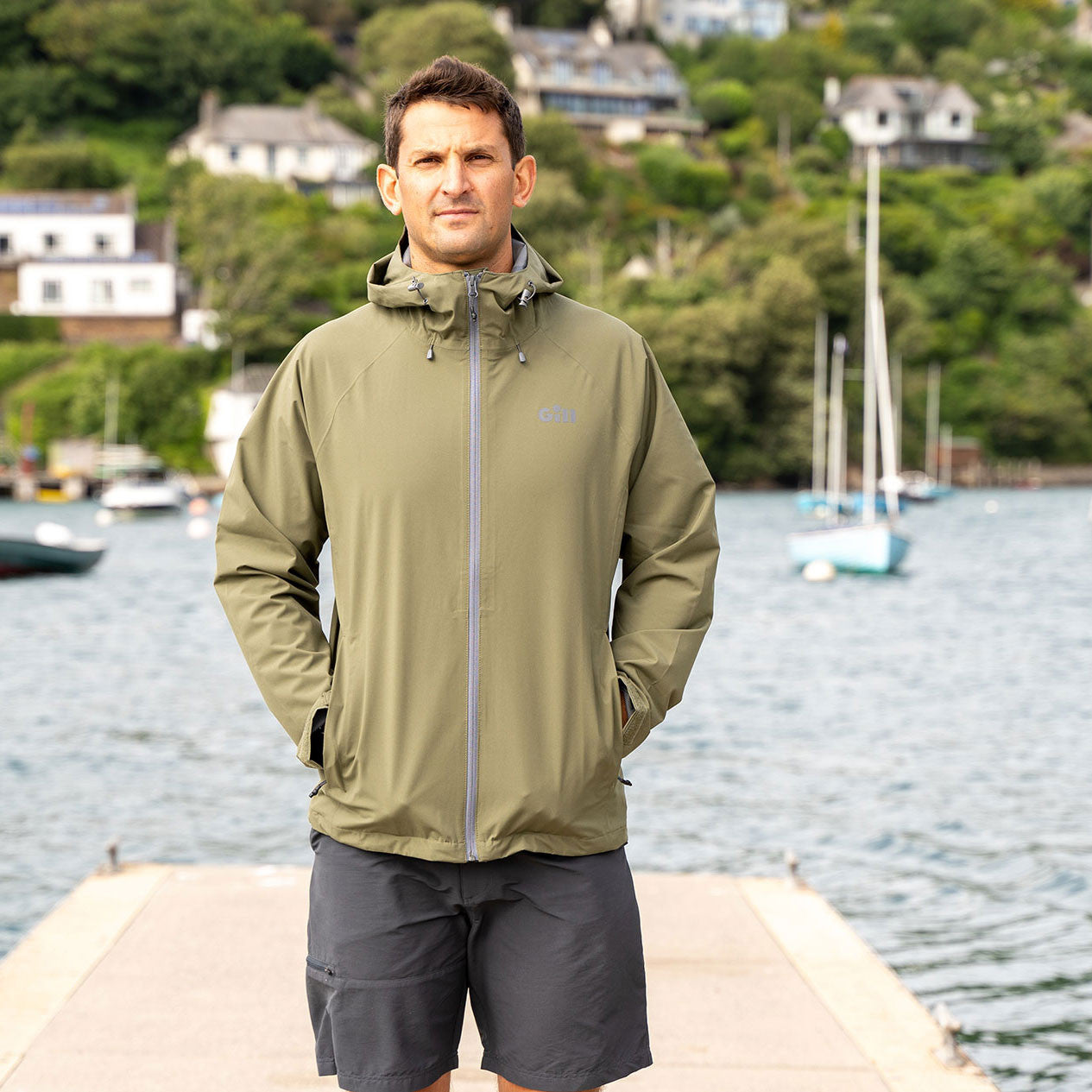 Gill Voyager Jacket Olive