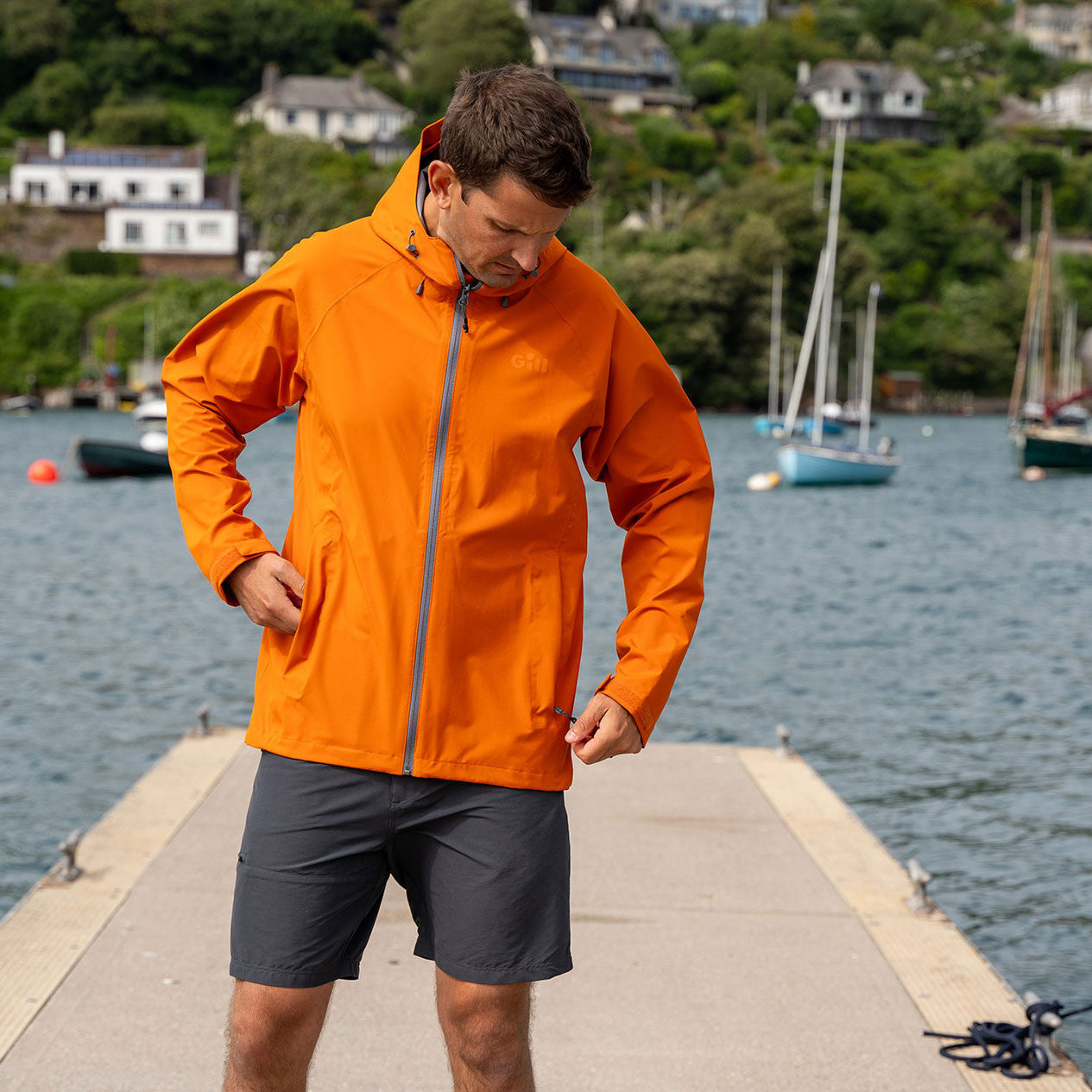 Gill Voyager Jacket Burnt Orange