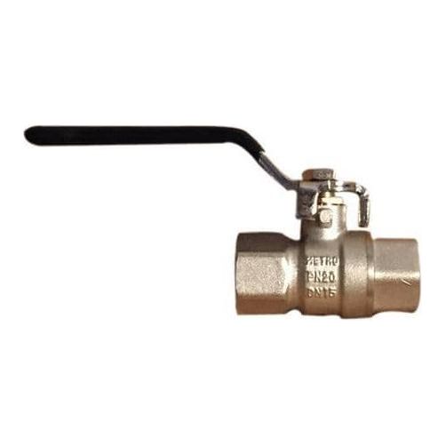 Ball Valve Nickel plated brass (For Freshwater use)