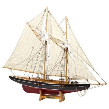 Blue Nose Model Fishing Schooner 80cm Model Ship