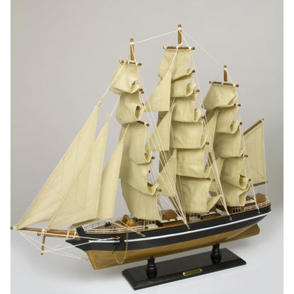 Cutty Sark Display Model Clipper Ship Assembled including Stand 55cm