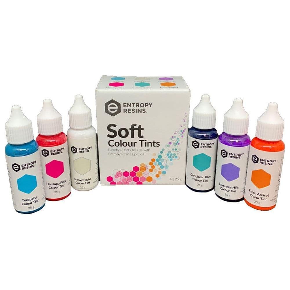 Entropy Epoxy Resin Colour Tint Soft 6 x 25grm