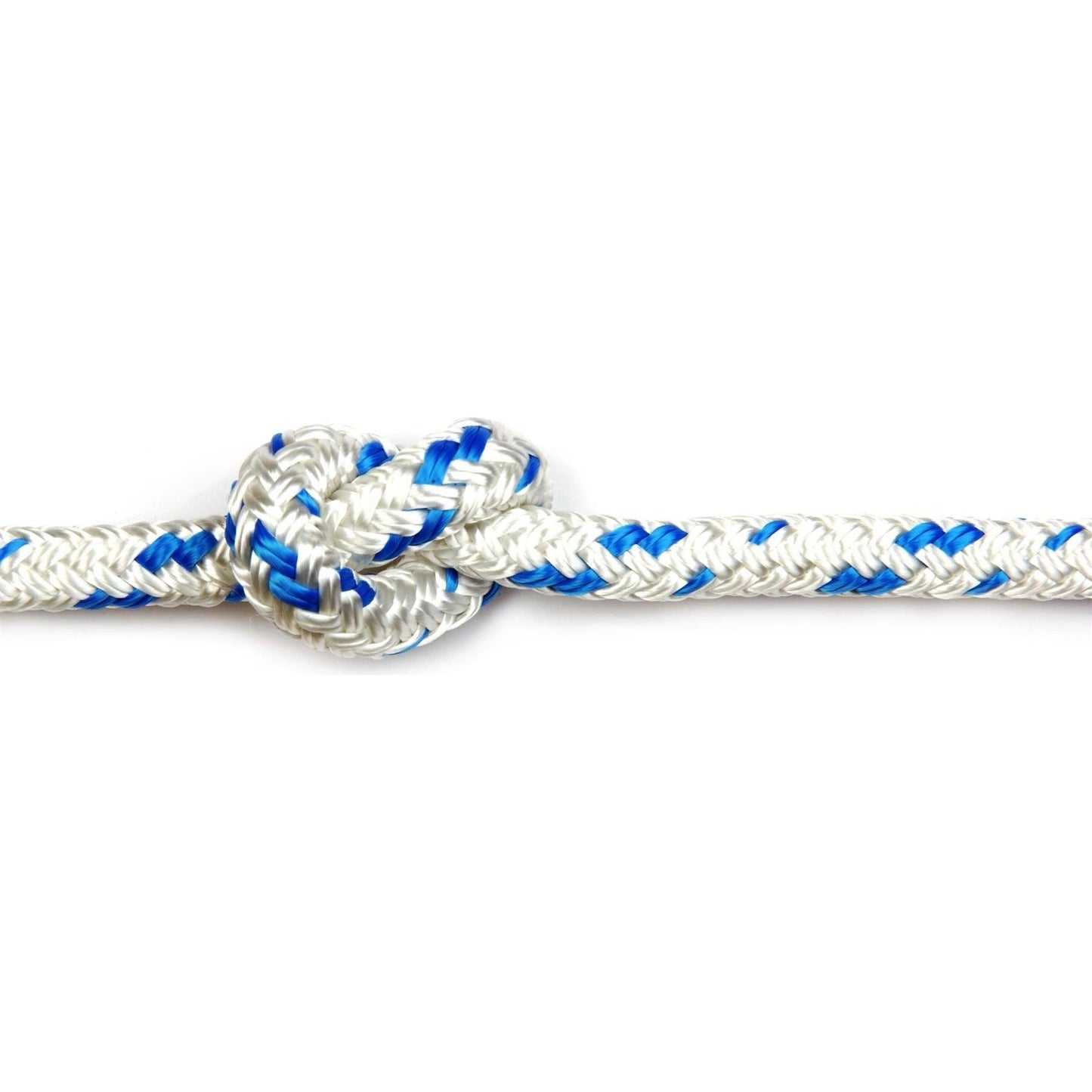 Kingfisher Braid on Braid Polyester Rope Blue Fleck 12mm