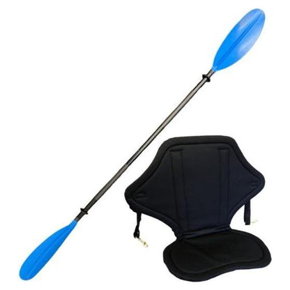 Riber Folding Kayak Paddle and Back Rest