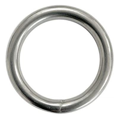 Stainless Steel Welded O Rings 3mm to 8mm diameter