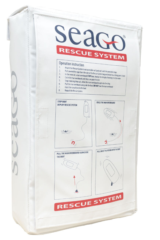 Seago Rescue System Man Overboard Sling with White Cover