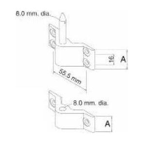 Seasure Transom Rudder Pintle