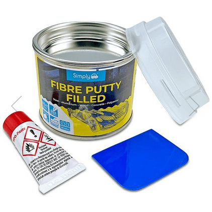 Simply Fibre Putty Filled  Hand Sandable Filler for <12mm Holes