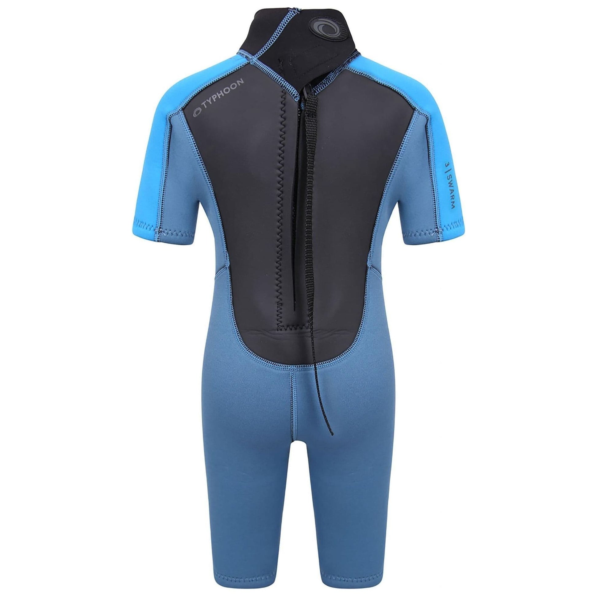 Typhoon Swarm Infant Shorty Wetsuit  Steel Blue Black