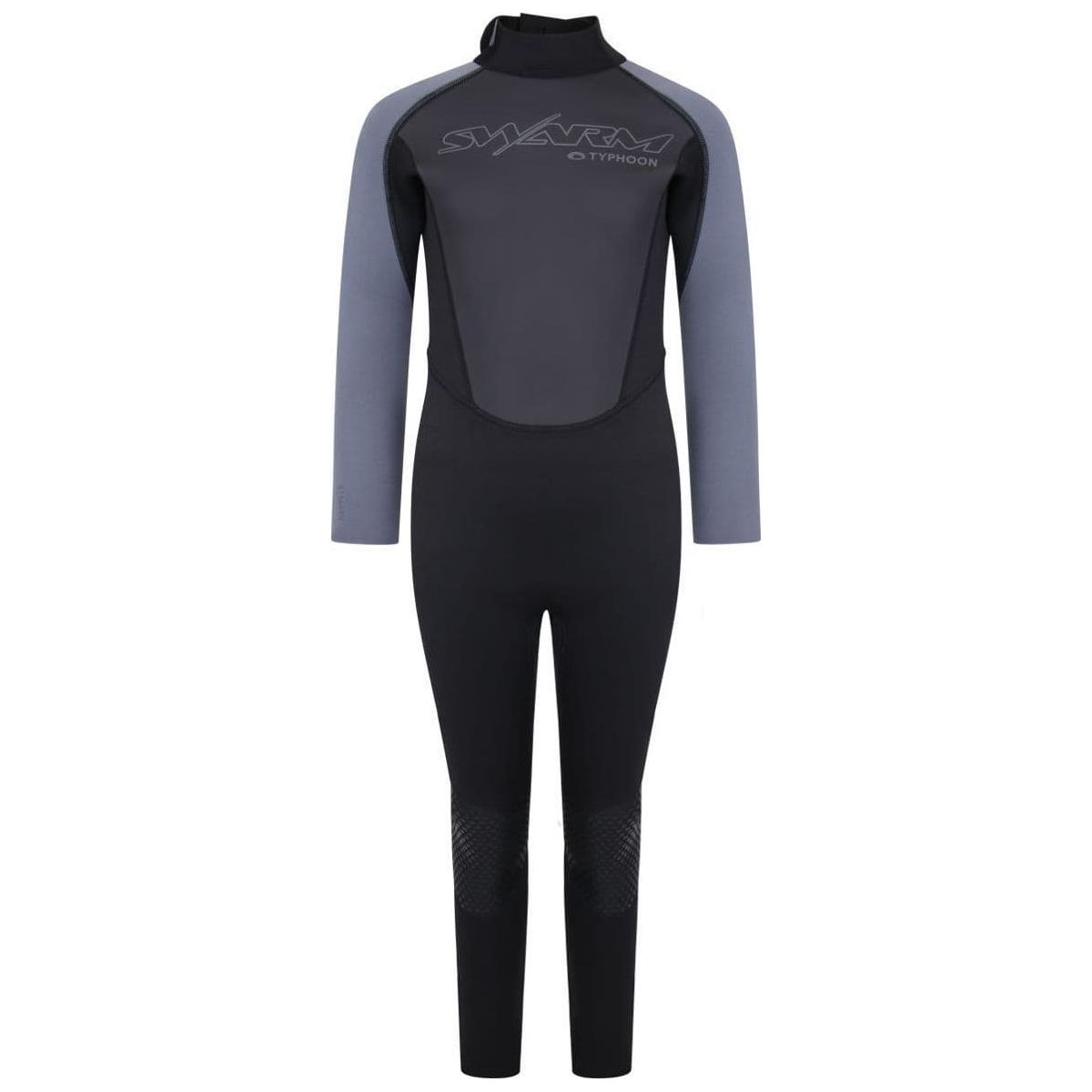 Typhoon Swarm3 Youth Wetsuit One Piece Black Graphite