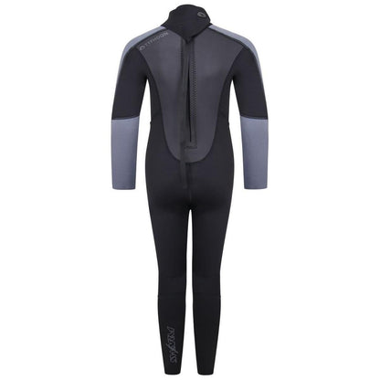 Typhoon Swarm3 Youth Wetsuit One Piece Black Graphite