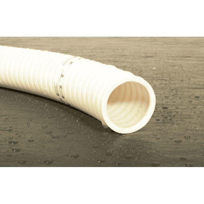 White Sanitation Outlet Hose for Marine Toilets 11/2"/38mm